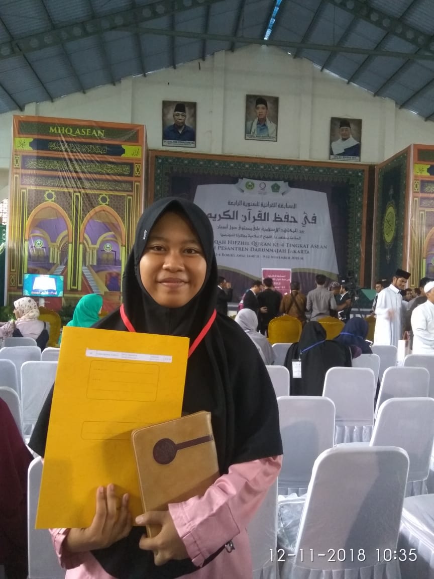 Juara 3 Lomba Menghafal Al-Qur'an Tingkat Asen