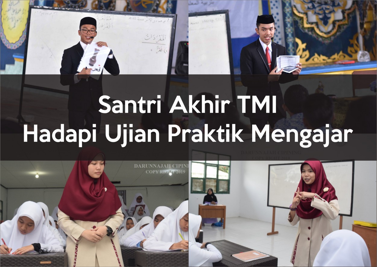 Santri Akhir TMI Hadapi Ujian Praktik Mengajar