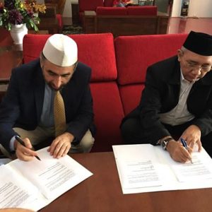 Penandatanganan MOU Darunnajah dengan Civilization Exchange & Coorporation Foundation (CECF)