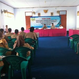 Serah Terima Peserta PPM Pesantren Al-Manshur Darunnajah 3 Serang Di Kecamatan Jiput Pandeglang