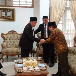 Kunjungan Sekjen Kemenag RI, Dirjen Pendidikan Islam, dan Direktur PD Pontren dalam rangka Grand Opening Pesantren Festival 2015