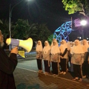 Pelepasan Rombongan Rihlah Munazhomah (Studi Banding Organidasi) Pengurus Organisasi Santri Darunnajah (OSDN)