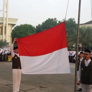 Upacara Bendera Sabtu Pagi Di Pesantren Darunnajah Jakarta