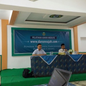 Pelatihan Ke-2 Optimalisasi Website Darunnajah