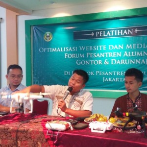 Data Peserta Pelatihan Optimalisasi Website Dan Media Sosial Untuk Pesantren