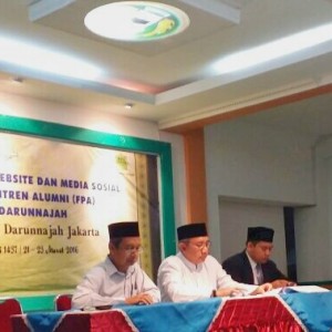 Pembukaan Pelatihan Optimalisasi Website Untuk Forum Pesantren Alumni (FPA) Gontor dan Darunnjah gelombang ke 3