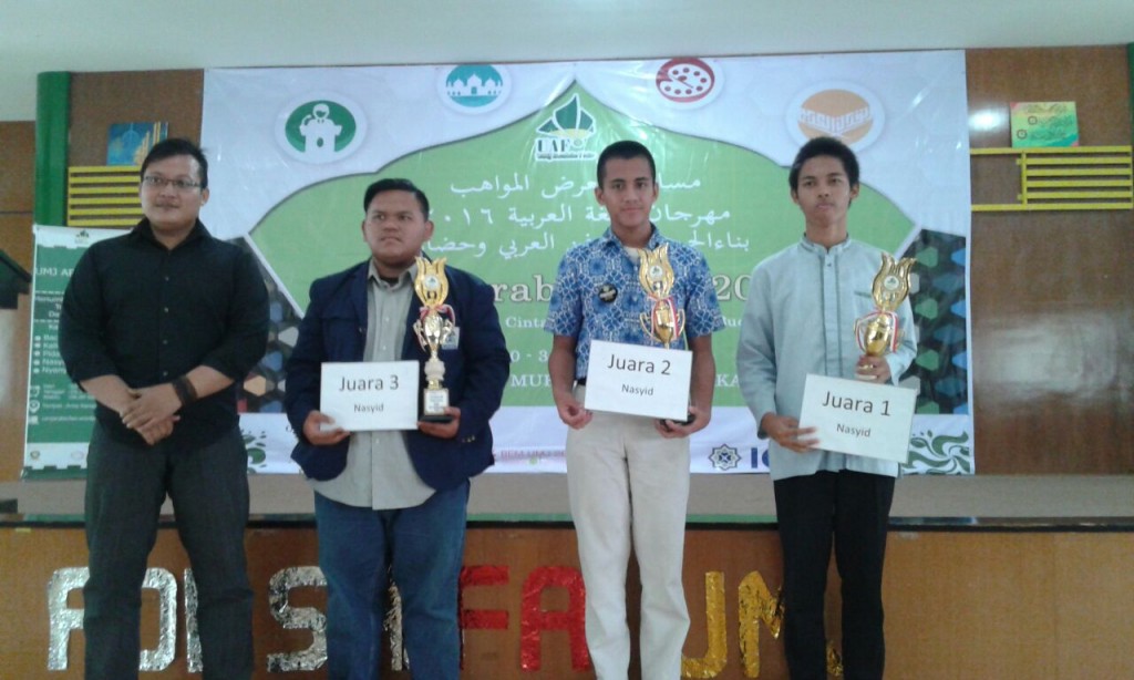 Pondok Pesantren Darunnajah Juara Umum dalam Lomba Bahasa UMJ Arabic Fair 2016