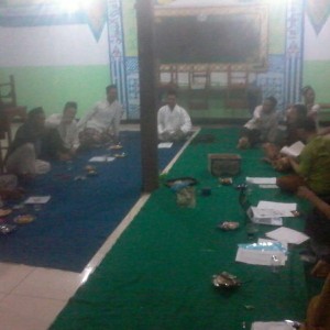 Rapat Dewan Guru Pondok pesantren An-nahl dengan Komite Desa