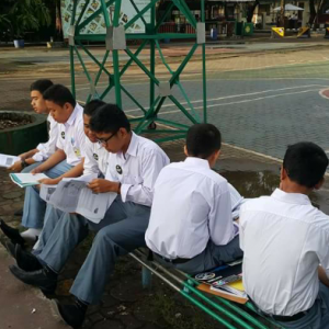 Suasana Ujian Mid Semester 1