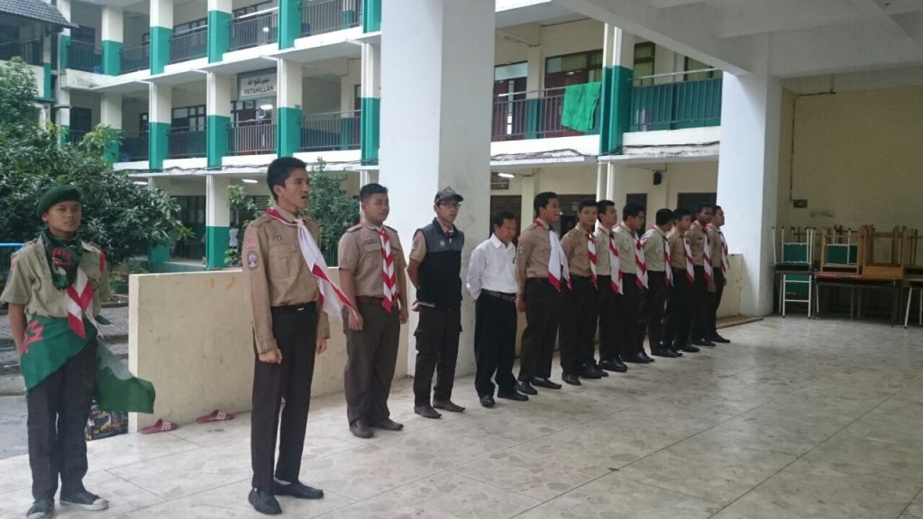 Pembukaan Lomba Tingkat 1 (Anjuksi ) Gugus Depan Darunnajah