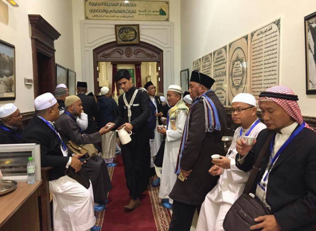 Peserta Dauroh Tokoh Nasional Di Universitas Islam Madinah Mengunjungi Museum Darul Madinah