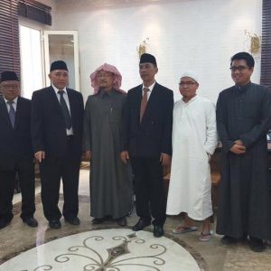 Pertemuan Pimpinan Pesantren Darunnajah Jakarta Dengan Wakil Rektor Universitas Islam Madinah