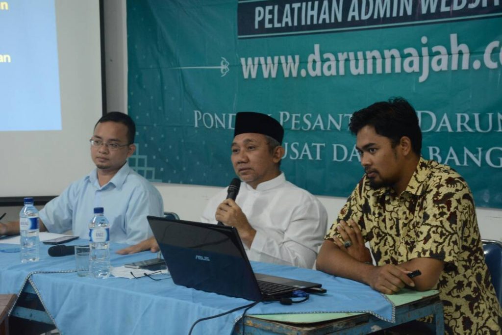 Pembukaan Pelatihan Admin Website Darunnajah.com