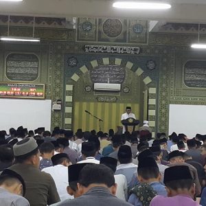 Pelaksanaan Sholat Tarawih Di Masjid Jami' Darunnajah Jakarta