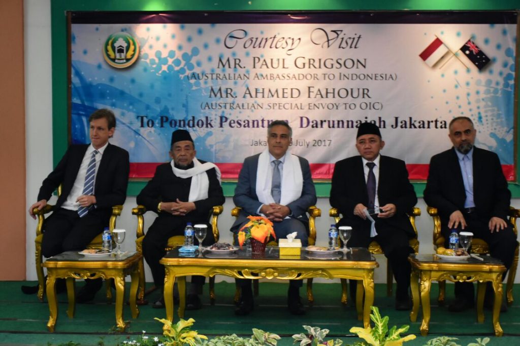 Kunjungan Duta Besar Australia Untuk Indonesia Di Pesantren Darunnajah Jakarta