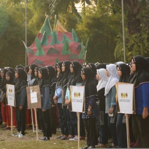 Gladi Kotor Upacara Pembukaan Pekan Olah Raga Seni Dan Pramuka (PORSEKA) Darunnajah Jakarta