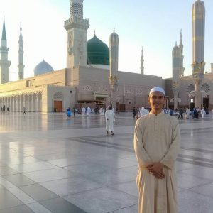 Fariz Di masjid nabawi madinah