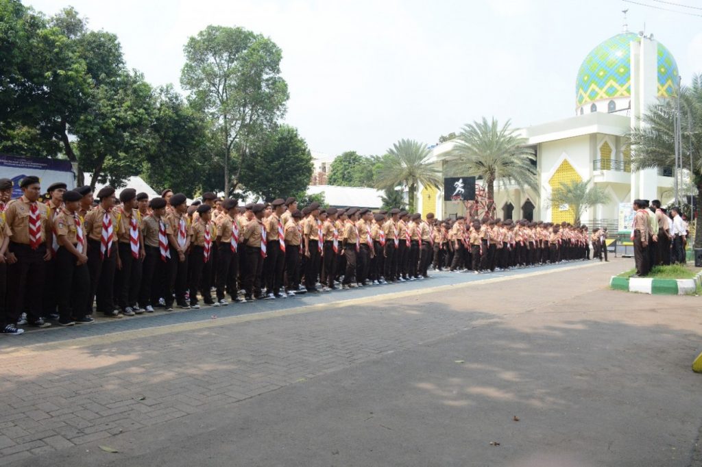 Upacara Pembukaan Perkemahan Rabu Kamis Jum'at dan Pengambilan Bantara