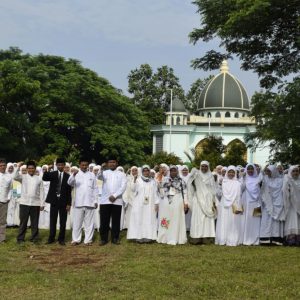 Pergelaran Manasik Haji Tingkat Pelajar Se Tangerang Selatan di Darunnajah 9 Pamulang