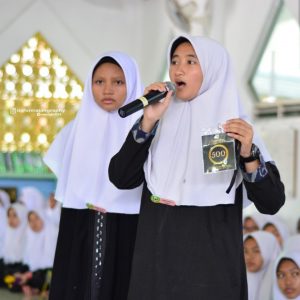 Pembacaan Teng Komando Organisasi Santri Darunnajah Putri