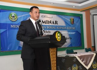 Seminar Menumbuhkan Jiwa Sosial Kepada Santri Darunnajah Bersama Drs. Yuda Setiawan, M.M.