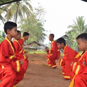 Santri Tsurayya Darunnajah 4, Sedang Latihan Tapak Suci