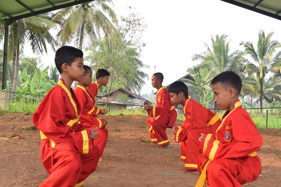 Santri Tsurayya Darunnajah 4, Sedang Latihan Tapak Suci