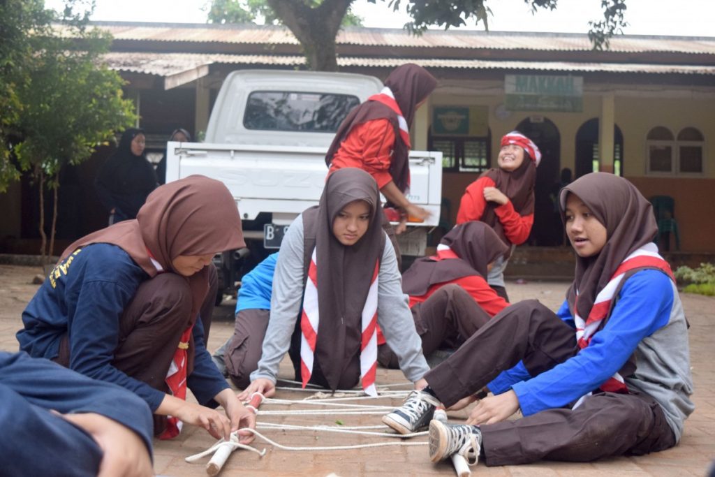 Lomba Tingkat 1 Pramuka Putri