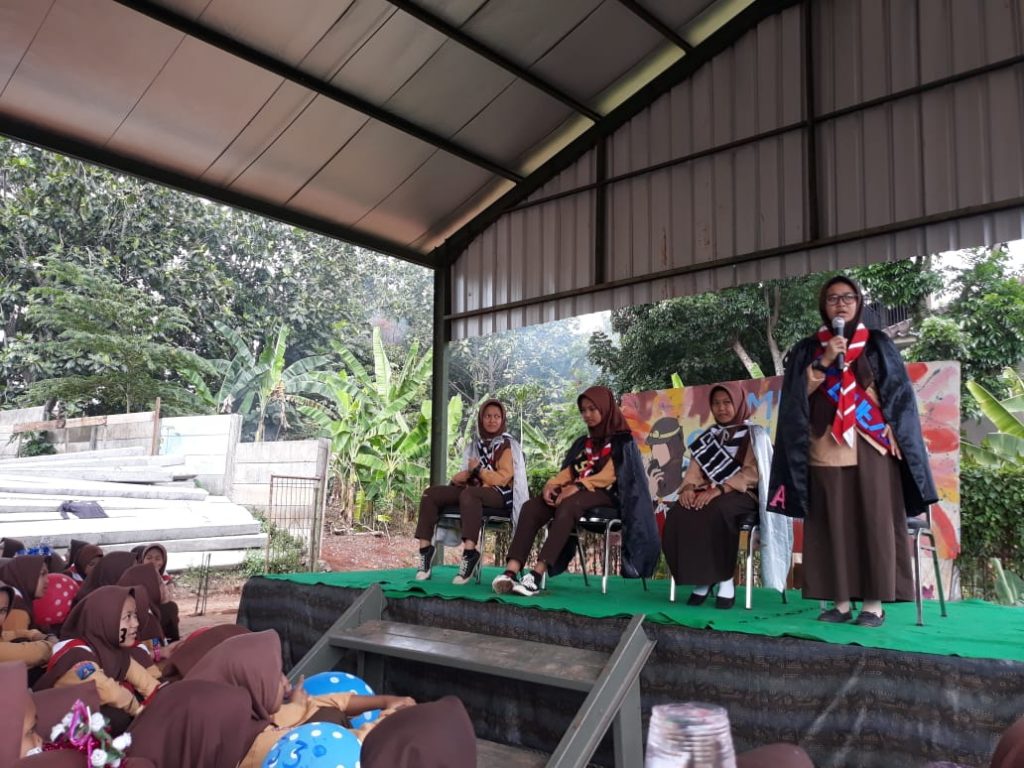 Kegiatan Miss Scouting Al-Hasanah Darunnajah 9 Pamulang