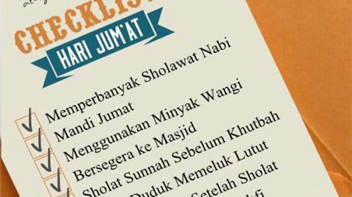 7 amalan sunnah dihari jum'at