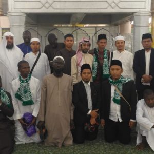 DELEGASI DAURAH MENDAPATKAN KESEMPATAN KHUSUS DI RAUDHAH MASJID NABAWI MADINAH