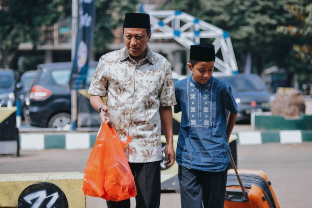 Kedatangan Santri Baru Putra di Pondok Pesantren Darunnajah Jakarta