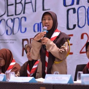 Debat Kandidat Ketua OSDC dan Koordinator Pramuka Masa Bhakti 2019-2020