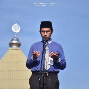 Lanjut! Santri Ikuti Upacara Pembukaan Ujian Tulis Semester Ganjil
