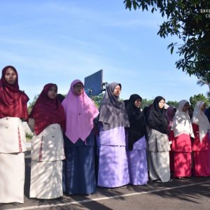 Lanjut! Santri Ikuti Upacara Pembukaan Ujian Tulis Semester Ganjil