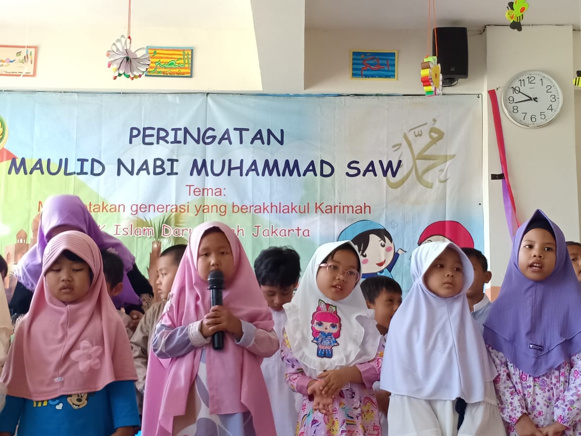 Penampilan Asma'ul Husna TK Islam DarunnaAjaha