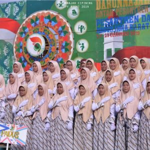 Upacara Pembukaan Darunnajah Open Ke-10 di Pesantren Darunnajah 2 Cipining