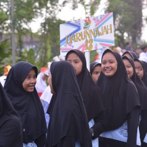 Upacara Pembukaan Darunnajah Open Ke-10 di Pesantren Darunnajah 2 Cipining