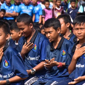 Upacara Pembukaan Darunnajah Open (DNO) Ke 10 di Pondok Pesantren Darunnajah Cipining