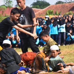 Upacara Pembukaan Darunnajah Open (DNO) Ke 10 di Pondok Pesantren Darunnajah Cipining