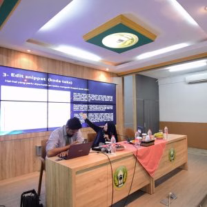 Pembukaan Pelatihan Admin Website Darunnajah 2020