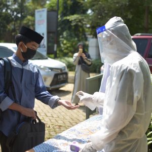 Kedatangan Santri Putra Kelas 5 Dan 6 TMI