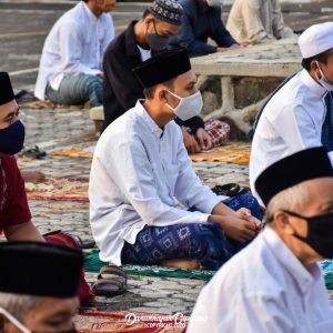 Suasana Shalat Idul Adha 1441 H Di Pesantren Darunnajah 2 Cipining