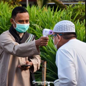 Suasana Shalat Idul Adha 1441 H Di Pesantren Darunnajah 2 Cipining