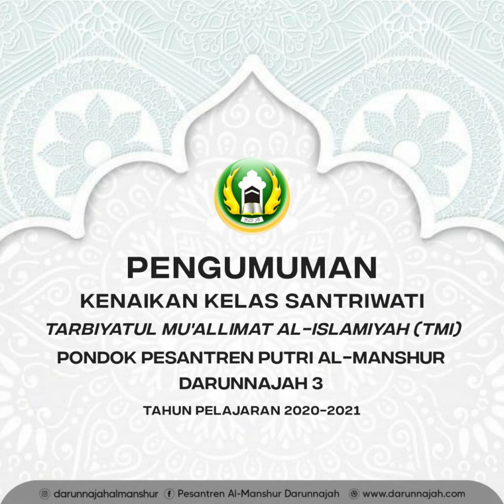 Pegumuman Kenaikan Kelas