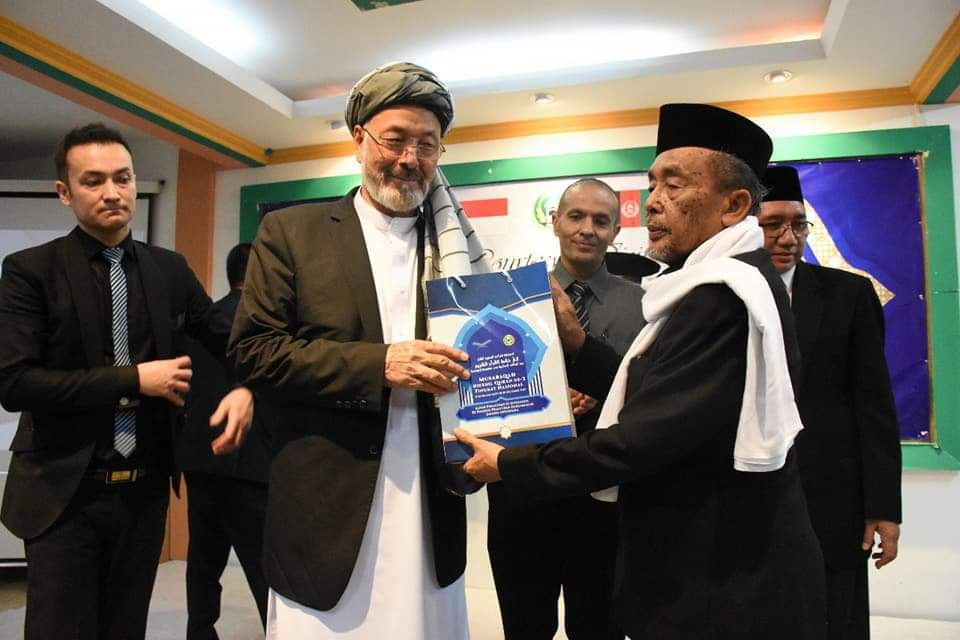 Kunjungan Delegasi Dewan Perdamaian Tinggi Afghanistan Oleh Mohammad Karim Khalili, High Peace Council (HPC) Afghanistan