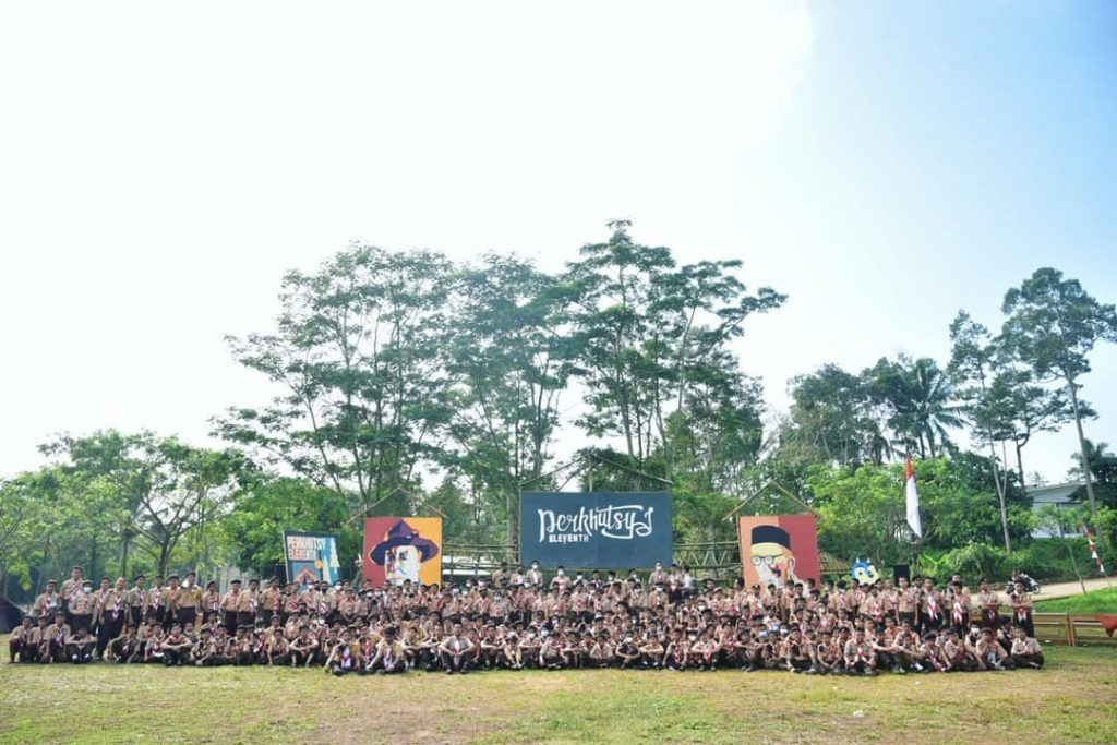 Keseruan Santri Mengikuti Perkemahan Khutbatul 'Arsy