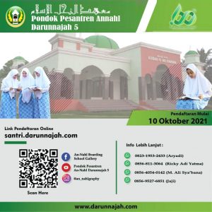 Panitia Penerimaan Santri Baru Pondok Pesantren Annahl Darunnajah 5 Cikeusik Pandeglang Banten 2022 2023