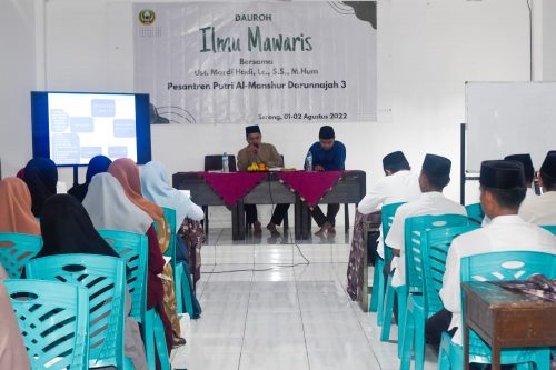 Dauroh Ilmu Mawaris Dewan Guru Darunnajah 3 Al-Manshur