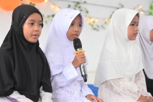 Penampilan Hafalan Surat Pendek Santri Taman Pendidikan Al-Qur'an